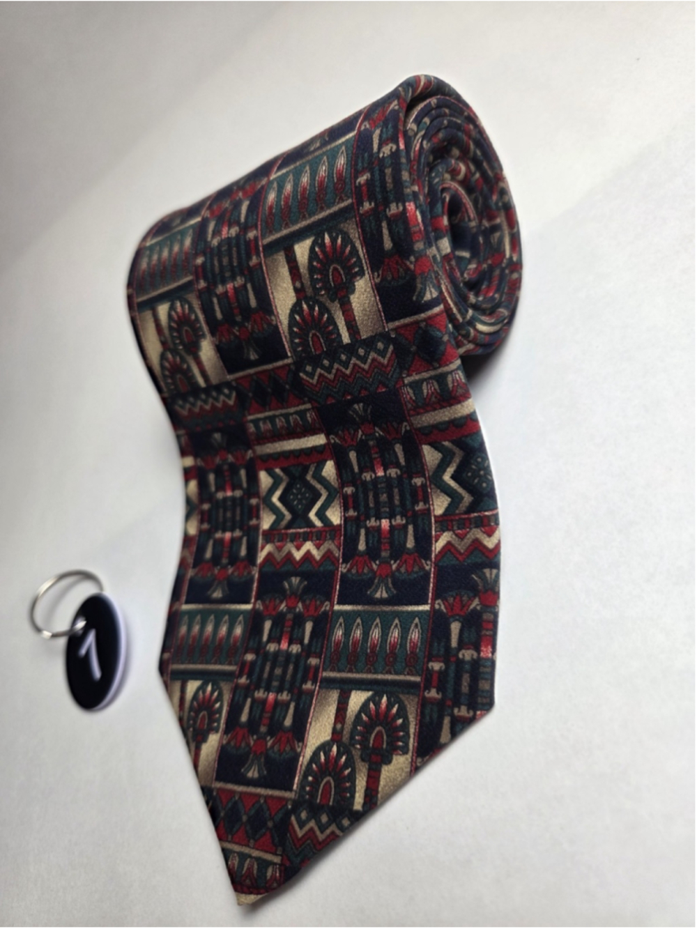 The Metropolitan Museum of Art Egyptian Motif Silk Necktie 57.5x3.75 #7